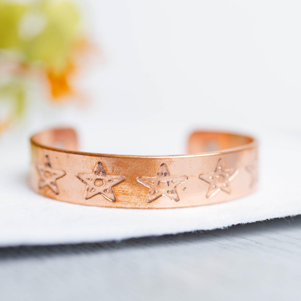 Star / Magnetic / Copper Bracelet