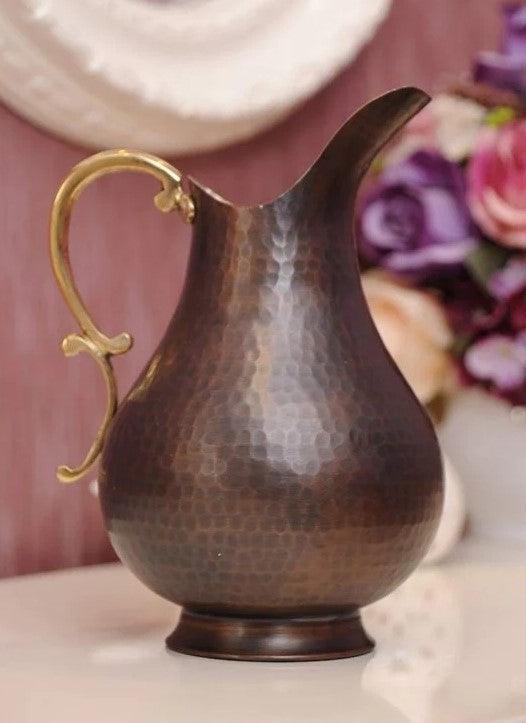 Copper Antique Bull Jug - 2L - copperdirect